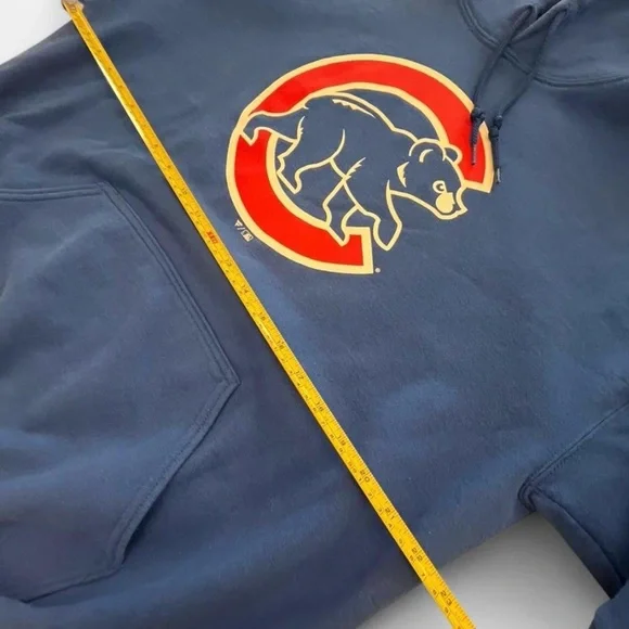 Chicago Cubs Blue Hoodie - Picture 5 of 6